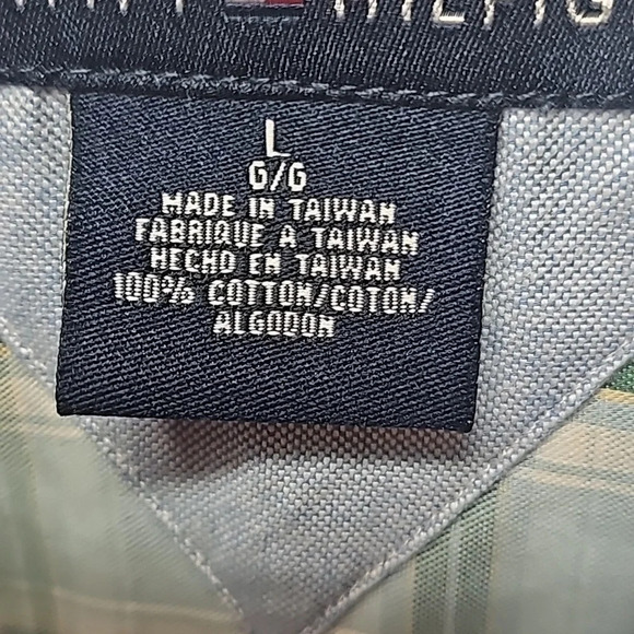 Tommy Hilfiger Shirt Sz Large - Picture 5 of 9
